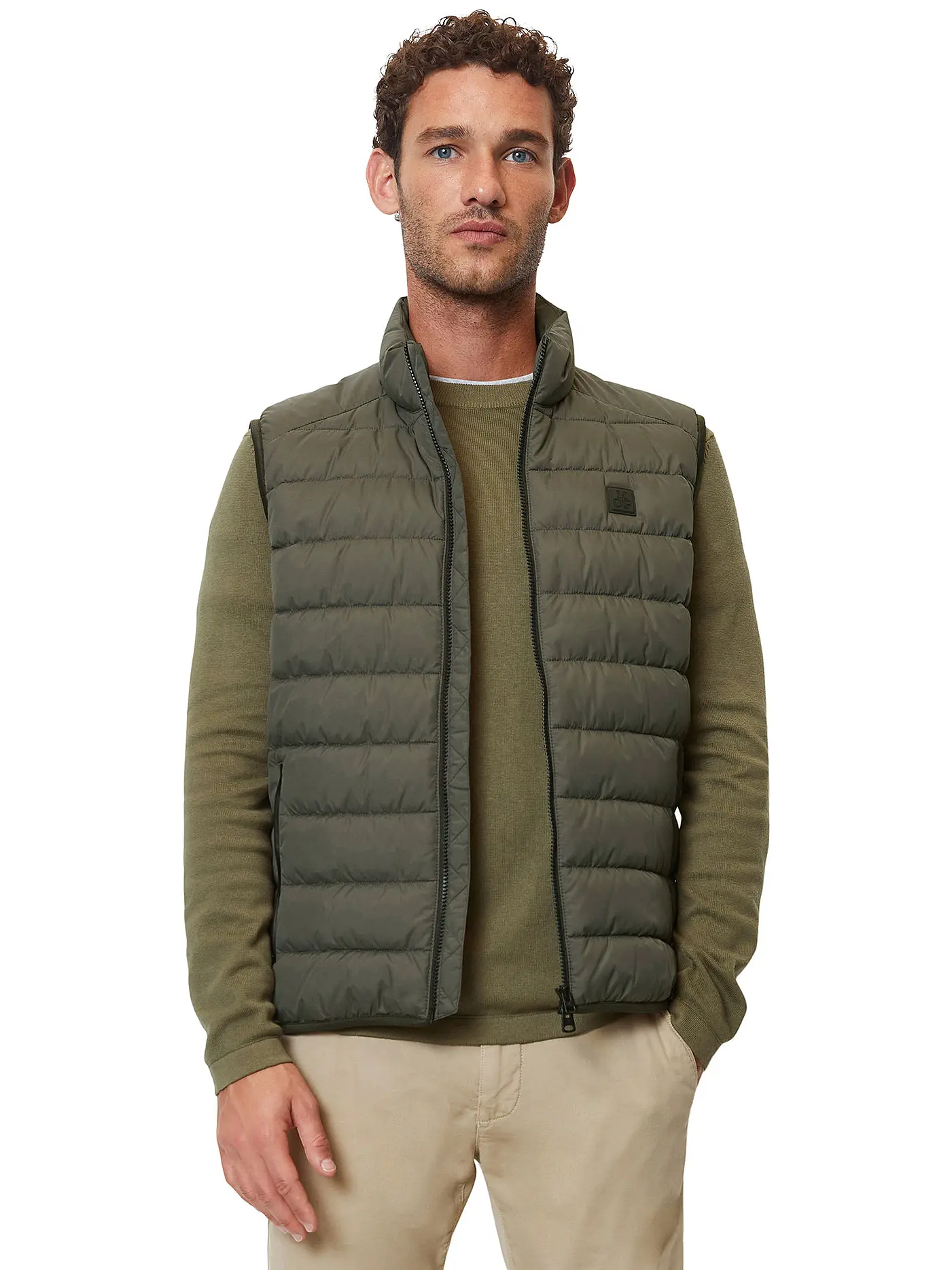 MARC O'POLO | Steppgilet | braun